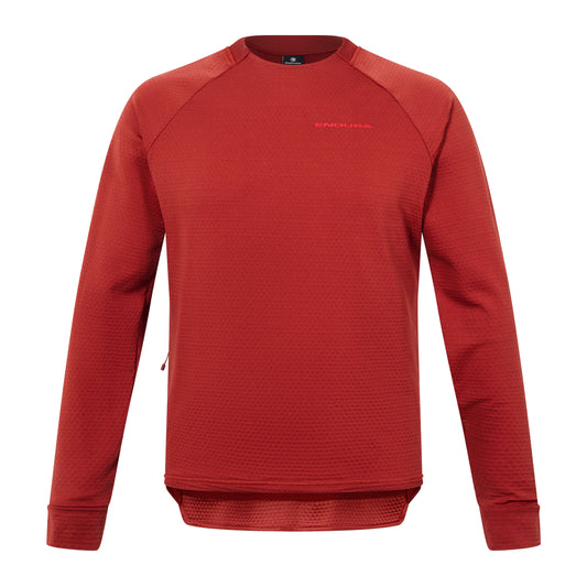 ENDURA SINGLETRACK FLEECE Langærmet Jersey Brick