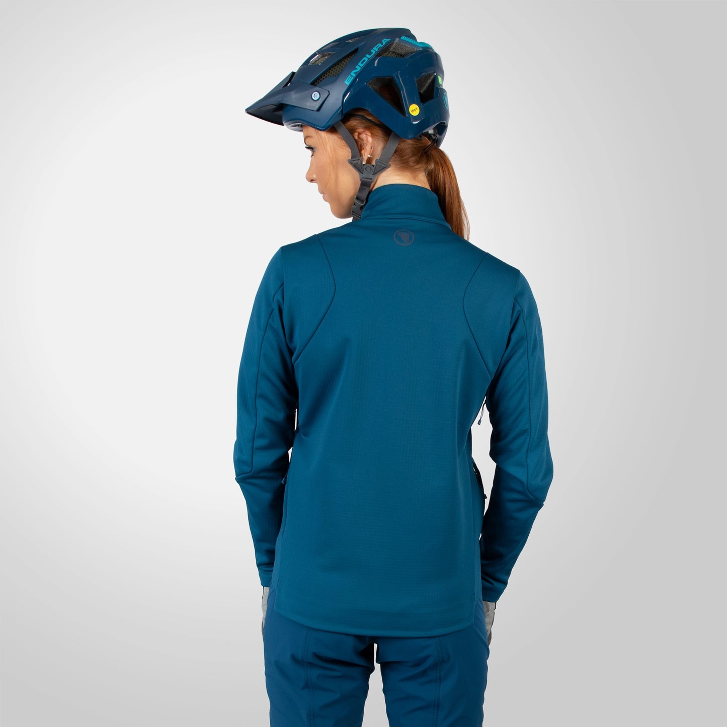 ENDURA SINGLETRACK SOFTSHELL-jakke til kvinder BLÅ