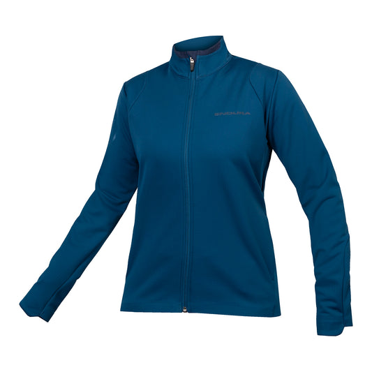 ENDURA SINGLETRACK SOFTSHELL-jakke til kvinder BLÅ