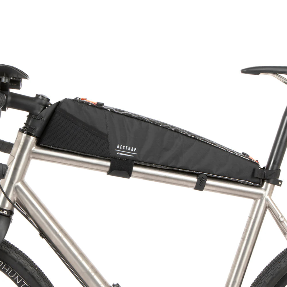 Rammetaske RESTRAP RACE TOP TUBE BAG LONG 2L Sort