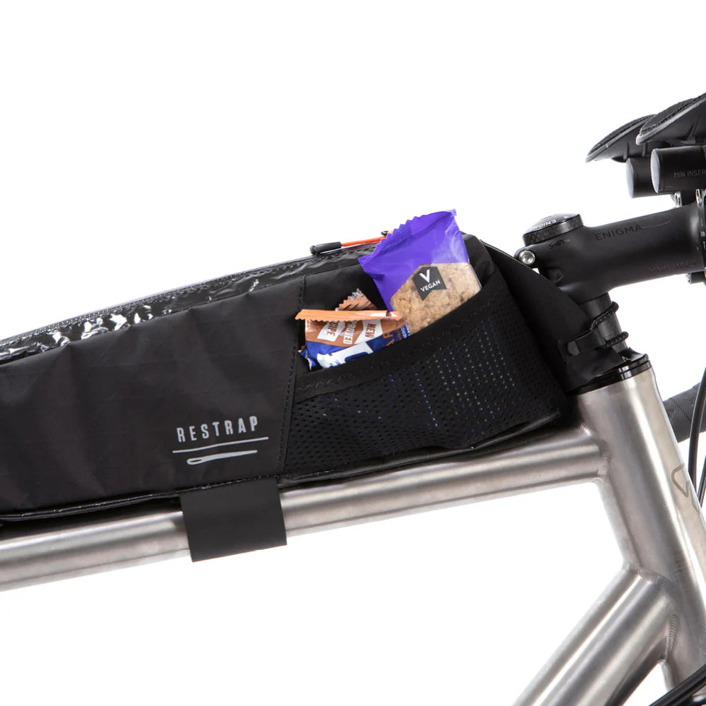 Rammetaske RESTRAP RACE TOP TUBE BAG LONG 2L Sort