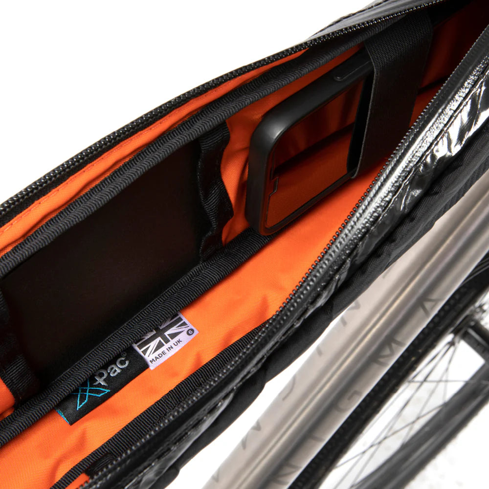 Rammetaske RESTRAP RACE TOP TUBE BAG LONG 2L Sort