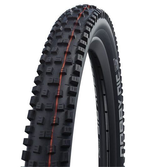 SCHWALBE NOBBY NIC 27.5x2.60 ADDIX SOFT SUPERTRAIL Tubeless Ready Soft Black-dæk
