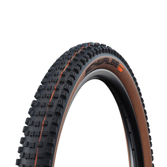 SCHWALBE WICKED WILL 29x2.40 ADDIX SOFT SUPERRACE Tubeless Ready Soft Brown-dæk