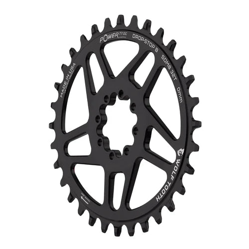 Plateau Mono Oval WOLF TOOTH 12V SRAM Direct Mount 8 screws Offset 3mm