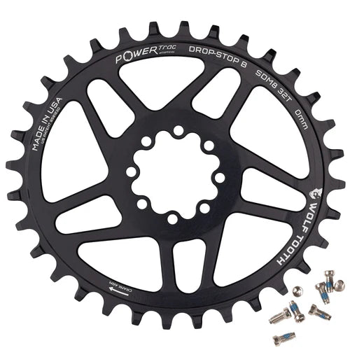 Mono Oval WOLF TOOTH 12V SRAM Direct Mount 8 bolt kædehjul Offset 3mm