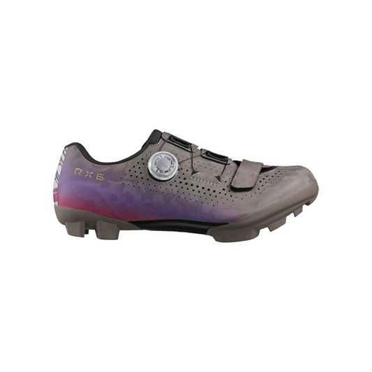 SHIMMANO RX600 Gravel-sko til kvinder, grå/violet