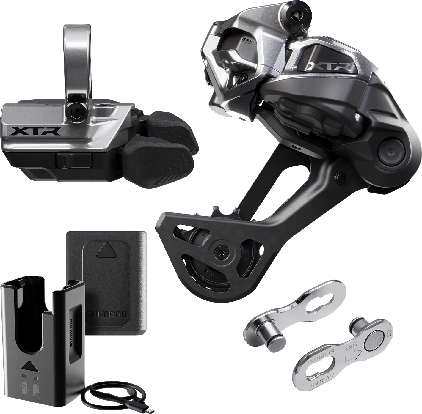 Opgraderingssæt XTR Di2 M9250 SGS Long Cage kravesamling