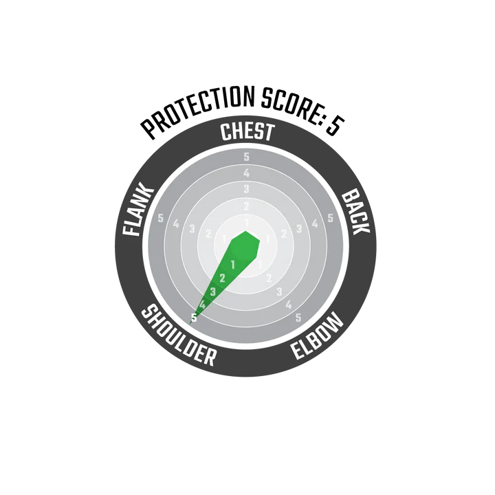 LEATT 3DF AIRFIT LITE EVO T-shirt til beskyttelse af skuldrene Sort