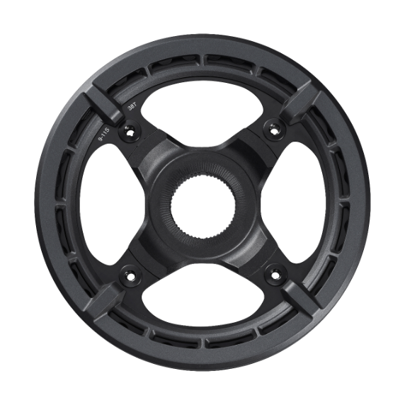 SHIMANO SM-CRE70 9/10/11 speed 38T sort monokædehjul (dobbeltstyrende kæde)