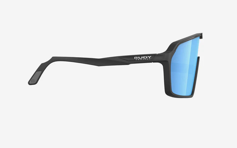 RUDY PROJECT SPINSHIELD Briller Sort RP Optics Multilaser blå glas
