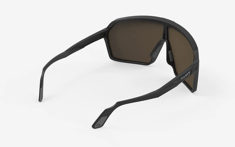 RUDY PROJECT SPINSHIELD Briller Sort RP Optics Multilaser blå glas
