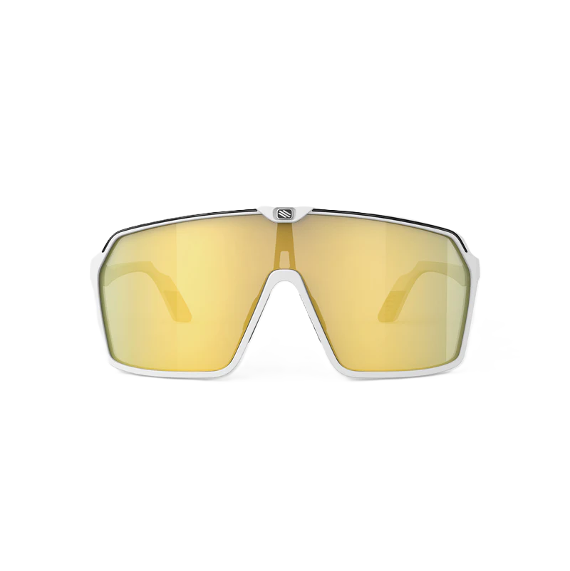 RUDY PROJECT SPINSHIELD Glasses White RP Optics Multilaser Gold Lenses
