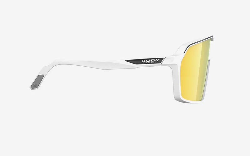 RUDY PROJECT SPINSHIELD Glasses White RP Optics Multilaser Gold Lenses