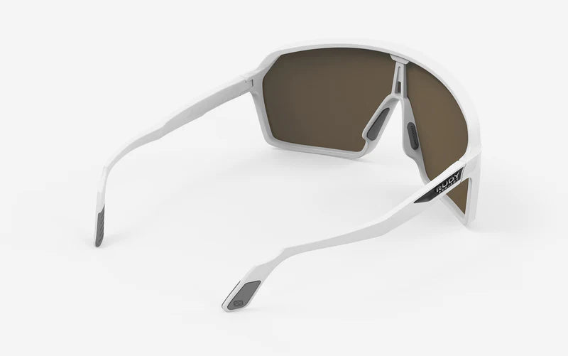 RUDY PROJECT SPINSHIELD Glasses White RP Optics Multilaser Gold Lenses