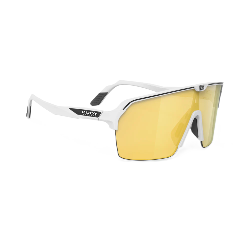 RUDY PROJECT SPINSHIELD AIR Briller Matt Hvid RP Optics Multilaser Gold Linser