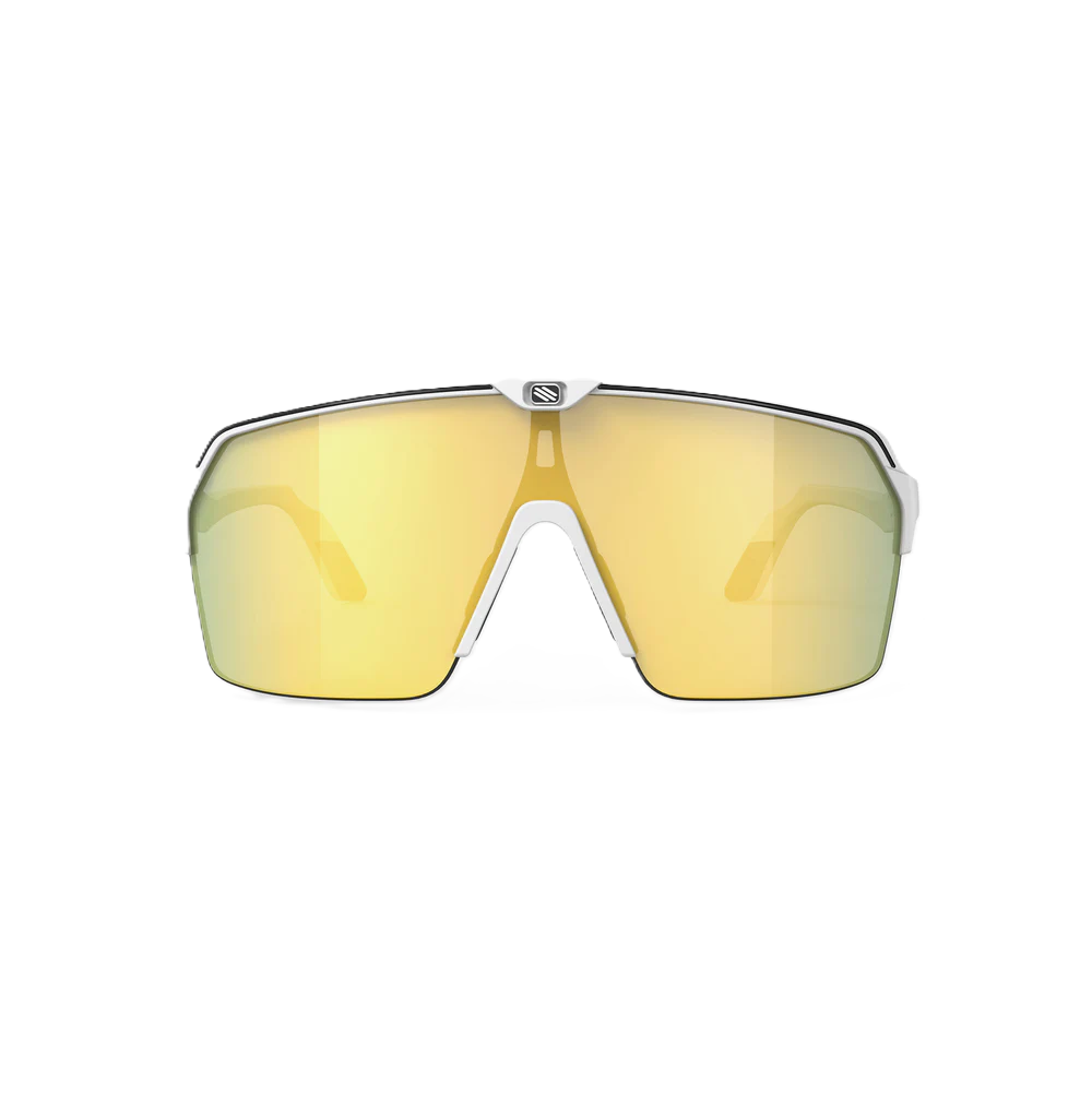 RUDY PROJECT SPINSHIELD AIR Briller Matt Hvid RP Optics Multilaser Gold Linser