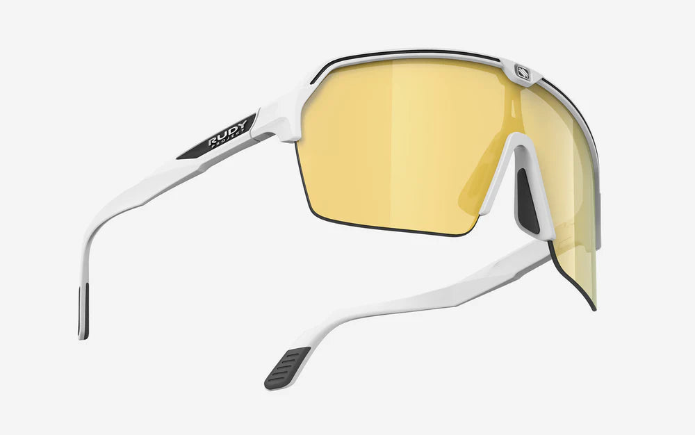 RUDY PROJECT SPINSHIELD AIR Briller Matt Hvid RP Optics Multilaser Gold Linser