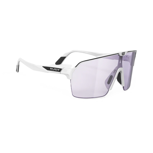 RUDY PROJECT SPINSHIELD AIR White Glasses IMPACTX™ Photochromic Laser Purple Lenses