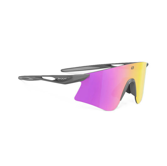 RUDY PROJECT ASTRAL Metal Titanium Sunglasses RP Optics Multilaser Sunset lenses