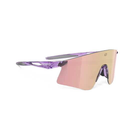 RUDY PROJECT ASTRAL X Crystal Lilac Glasses RP Optics Multilaser Rose Gold