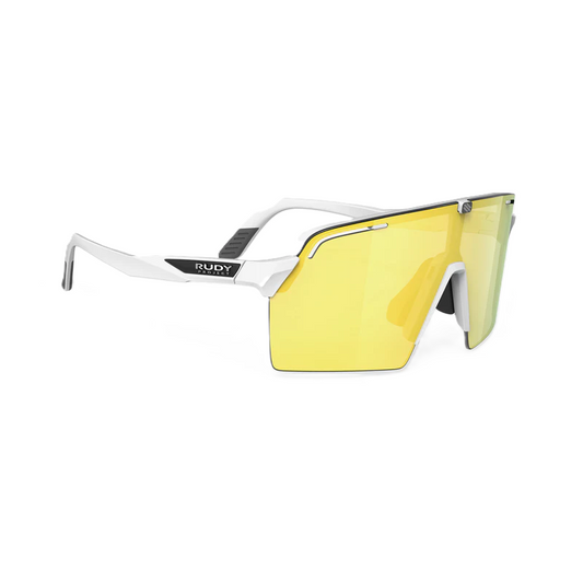 Glasses RUDY PROJECT SPINSHIELD PRO White Lenses RP Optics Multilaser Yellow