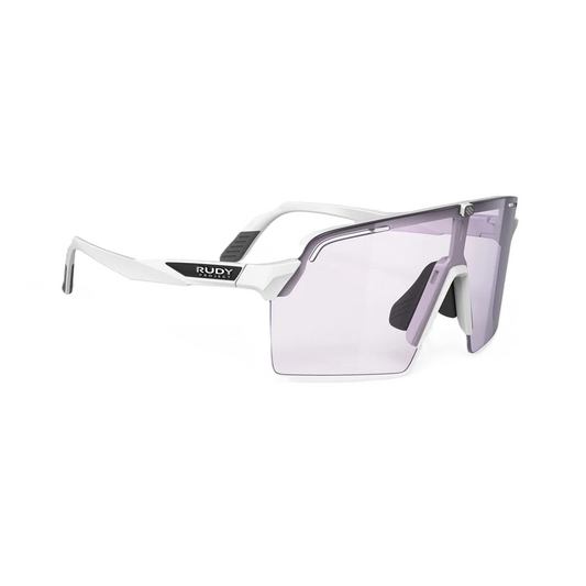 Glasses RUDY PROJECT SPINSHIELD PRO White Lenses IMPACTX™ Photochromic Laser Purple