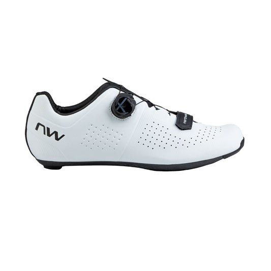NORTHWAVE STORM CARBON landevejssko hvid/sort