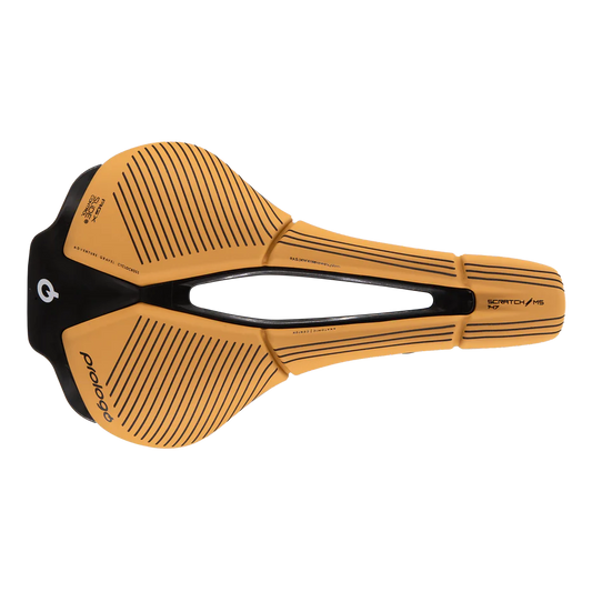 PROLOGO SCRATCH M5 AGX PAS 147 mm brun Tirox-skinne sadel