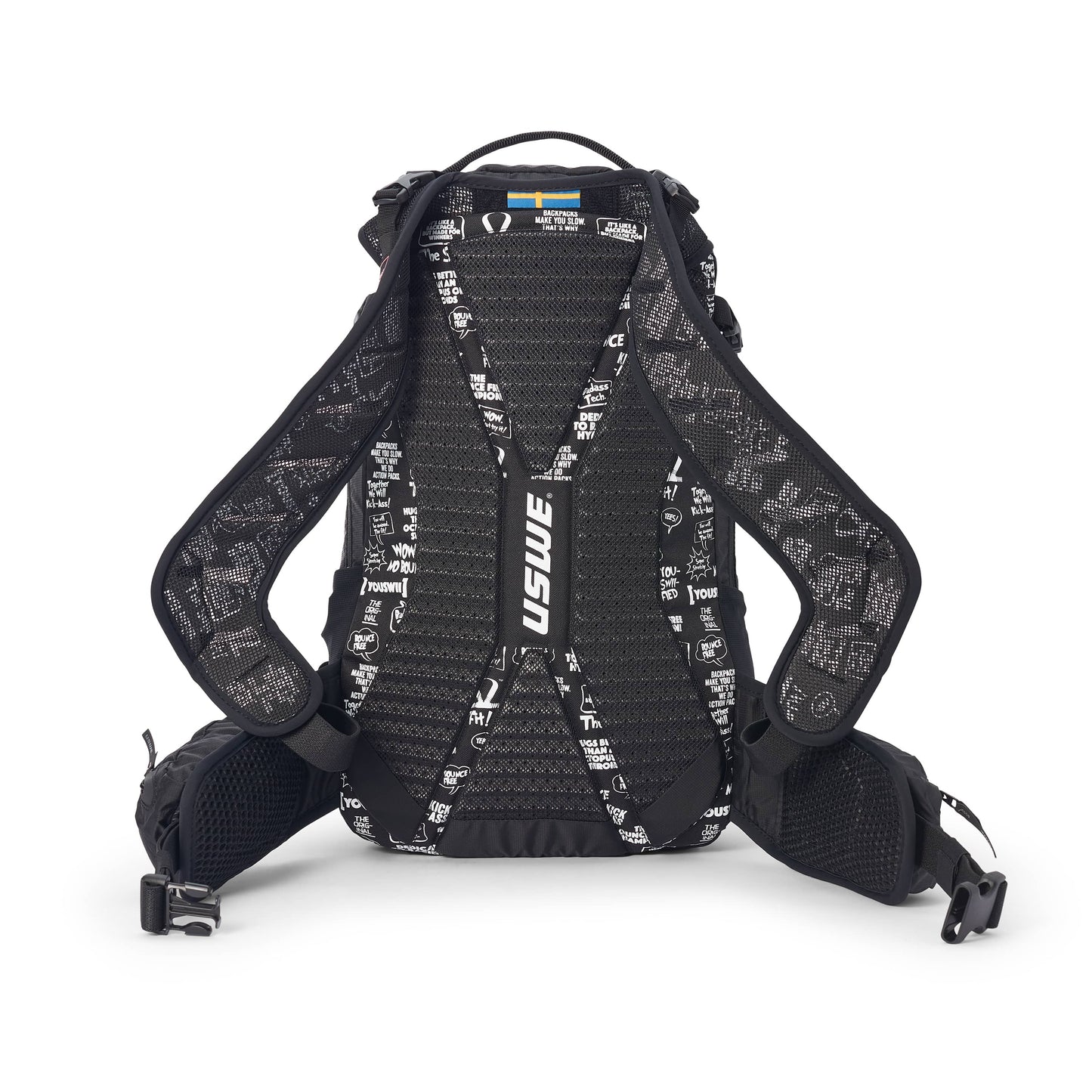 USWE SHRED 16 L rygsæk, sort