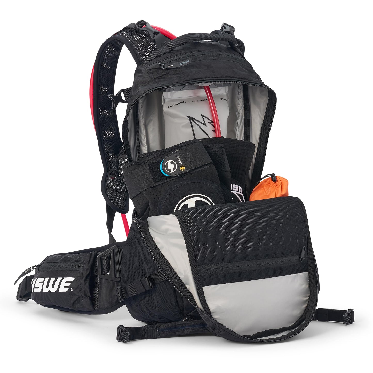 USWE SHRED 16 L rygsæk, sort
