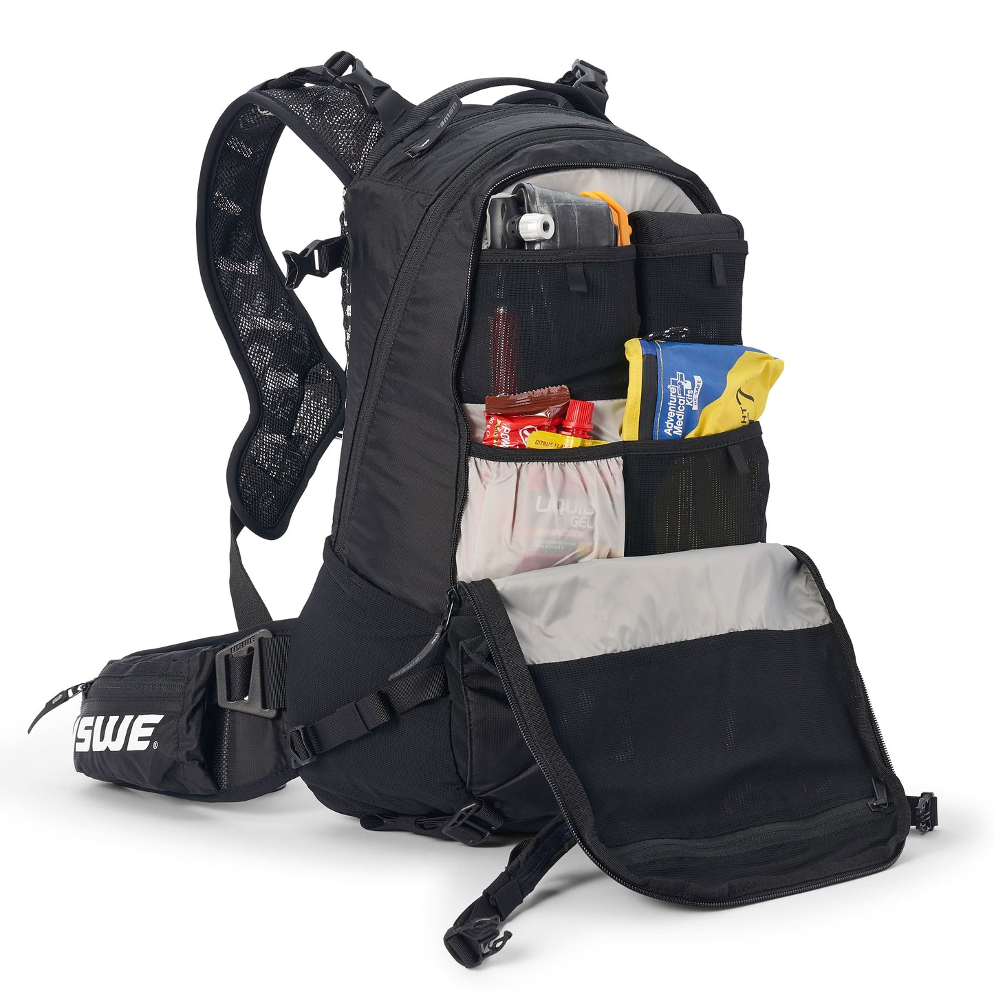 USWE SHRED 16 L rygsæk, sort