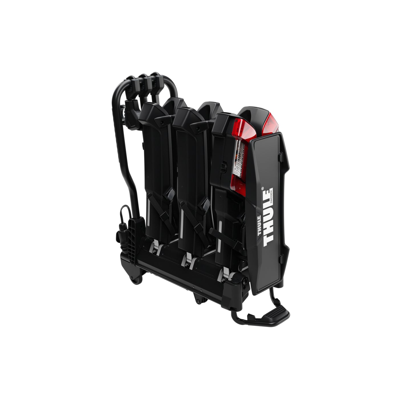THULE EASYFOLD 3 bike carrier on 3-bike hitch