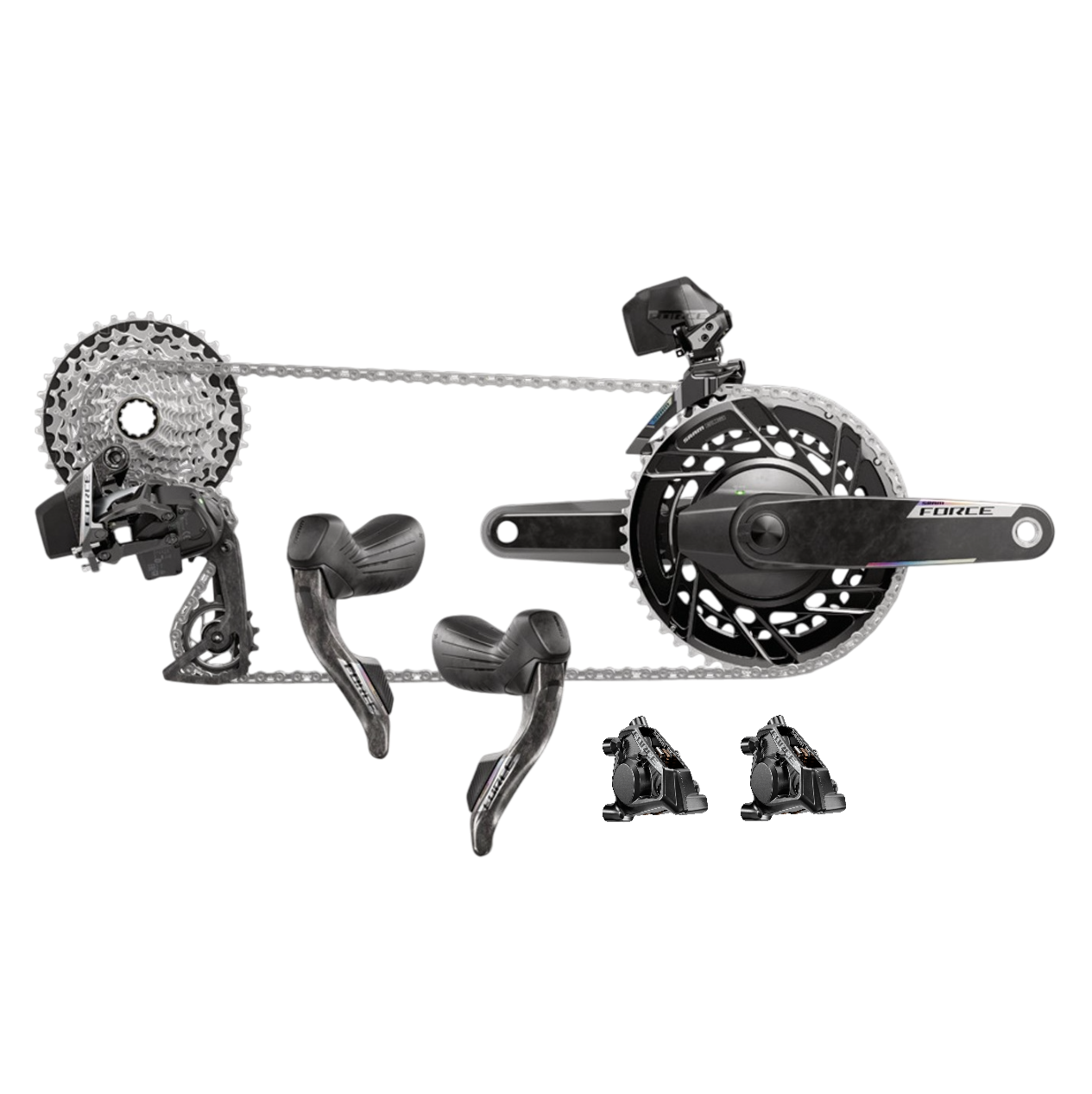 SRAM FORCE AXS E1 2x12V-pakke