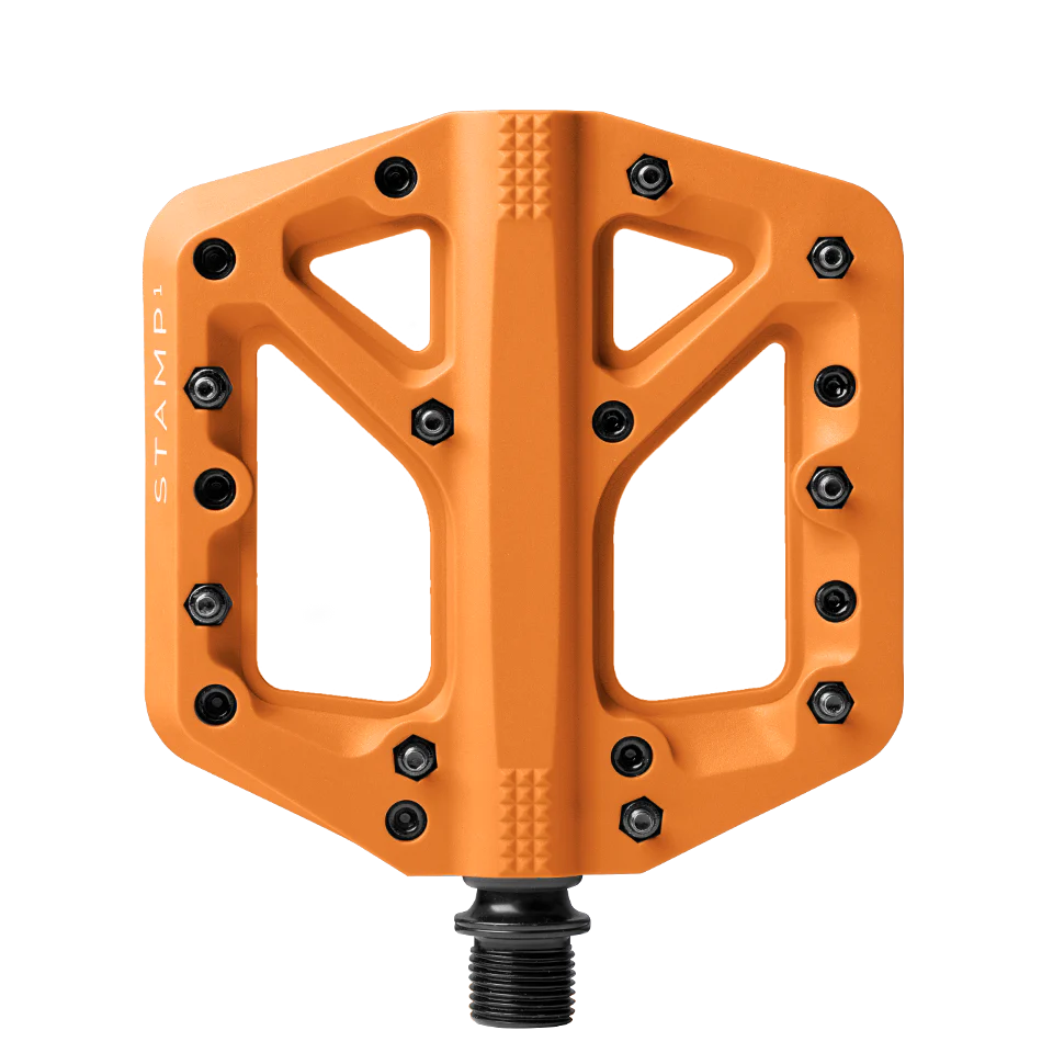 CRANKBROTHERS STAMP 1 Small Orange flat pedals