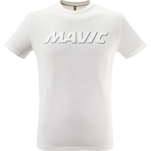 MAVIC CORPORATE LOGO T-shirt hvid