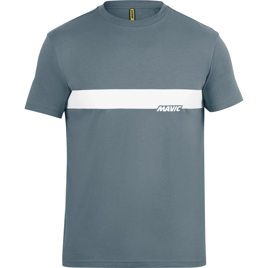 MAVIC CORPORATE STRIPE T-shirt blå