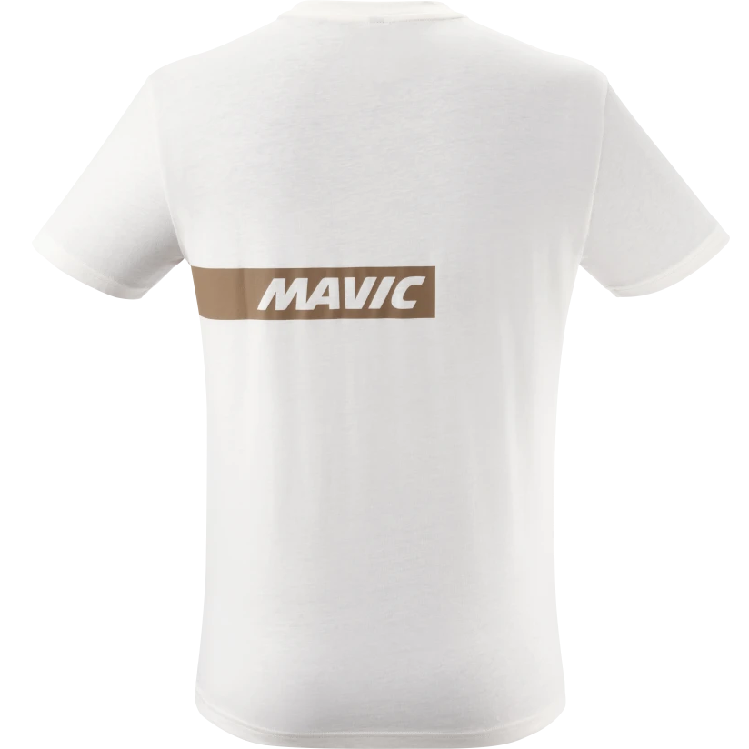 MAVIC CORPORATE STRIPE T-shirt Hvid
