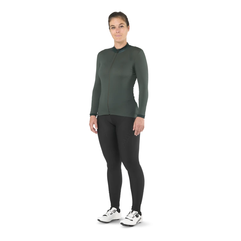 MAVIC AKSIUM Langærmet Jersey til kvinder Grøn
