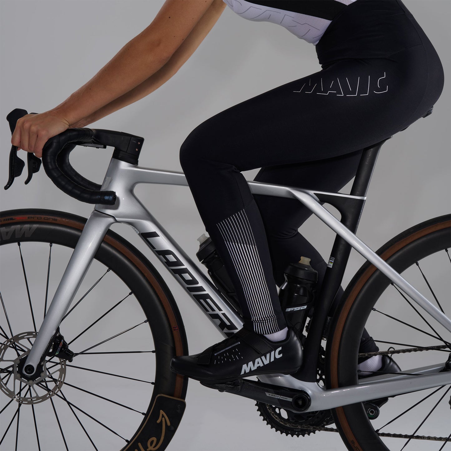 Women's MAVIC AKSIUM THERMO Bibtights Black