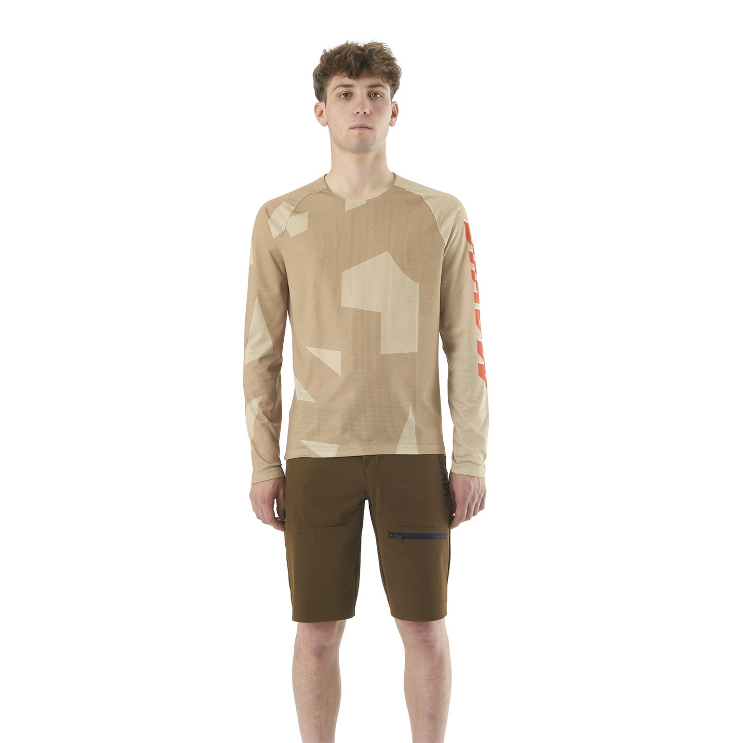MAVIC DEEMAX ENDURO Langærmet Camo Beige Jersey