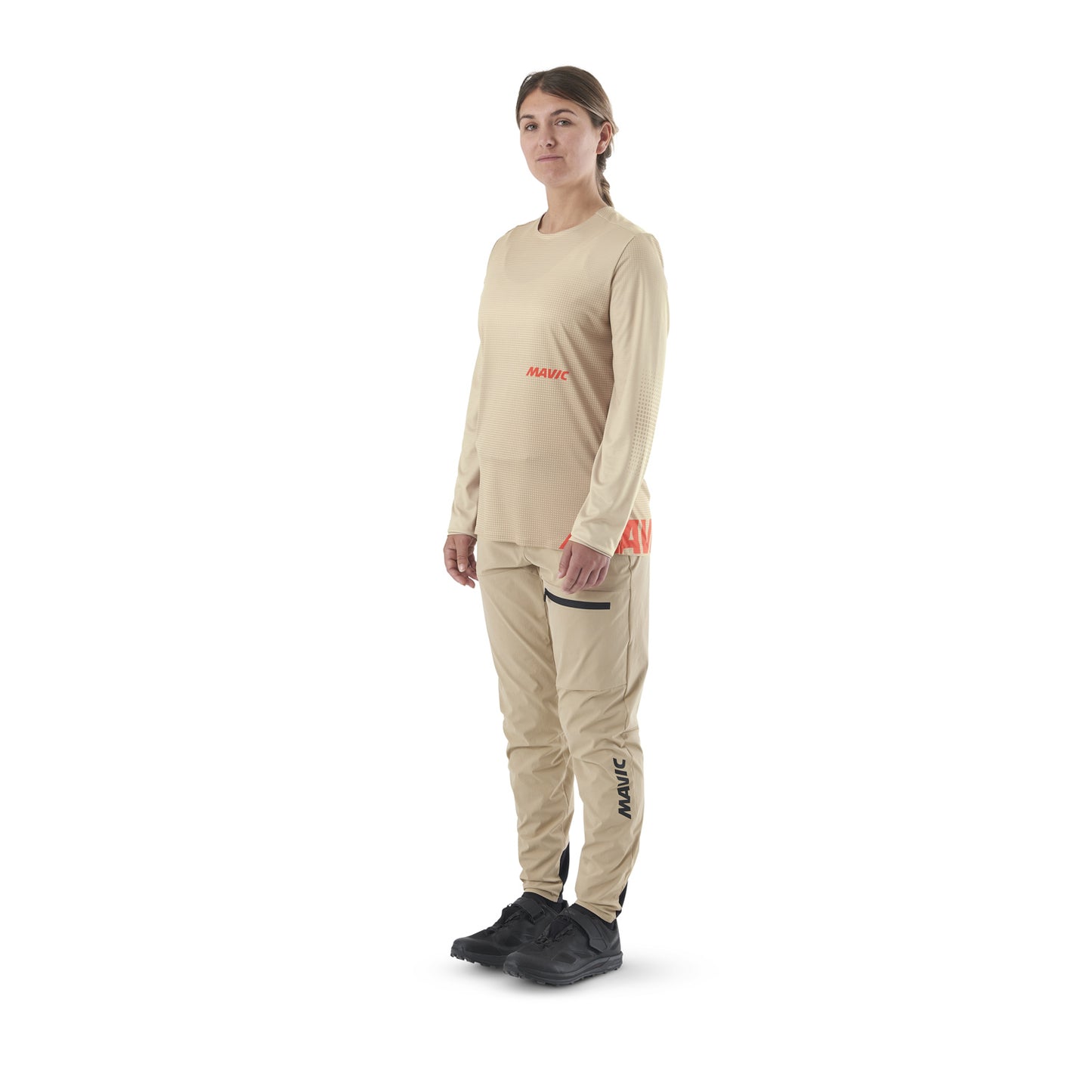 MAVIC CROOSTRAIL Long Sleeve Beige Jersey