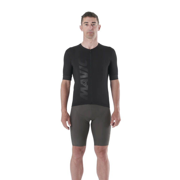 MAVIC AKSIUM Kortærmet Jersey Sort
