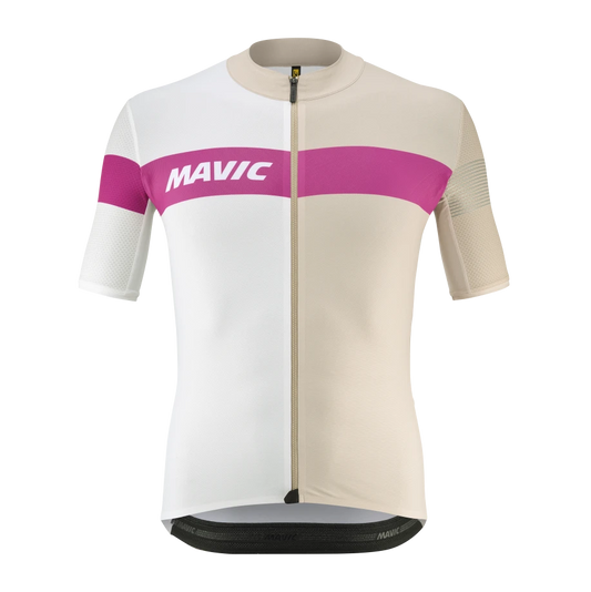MAVIC KSYRIUM PRO Kortærmet Jersey Beige
