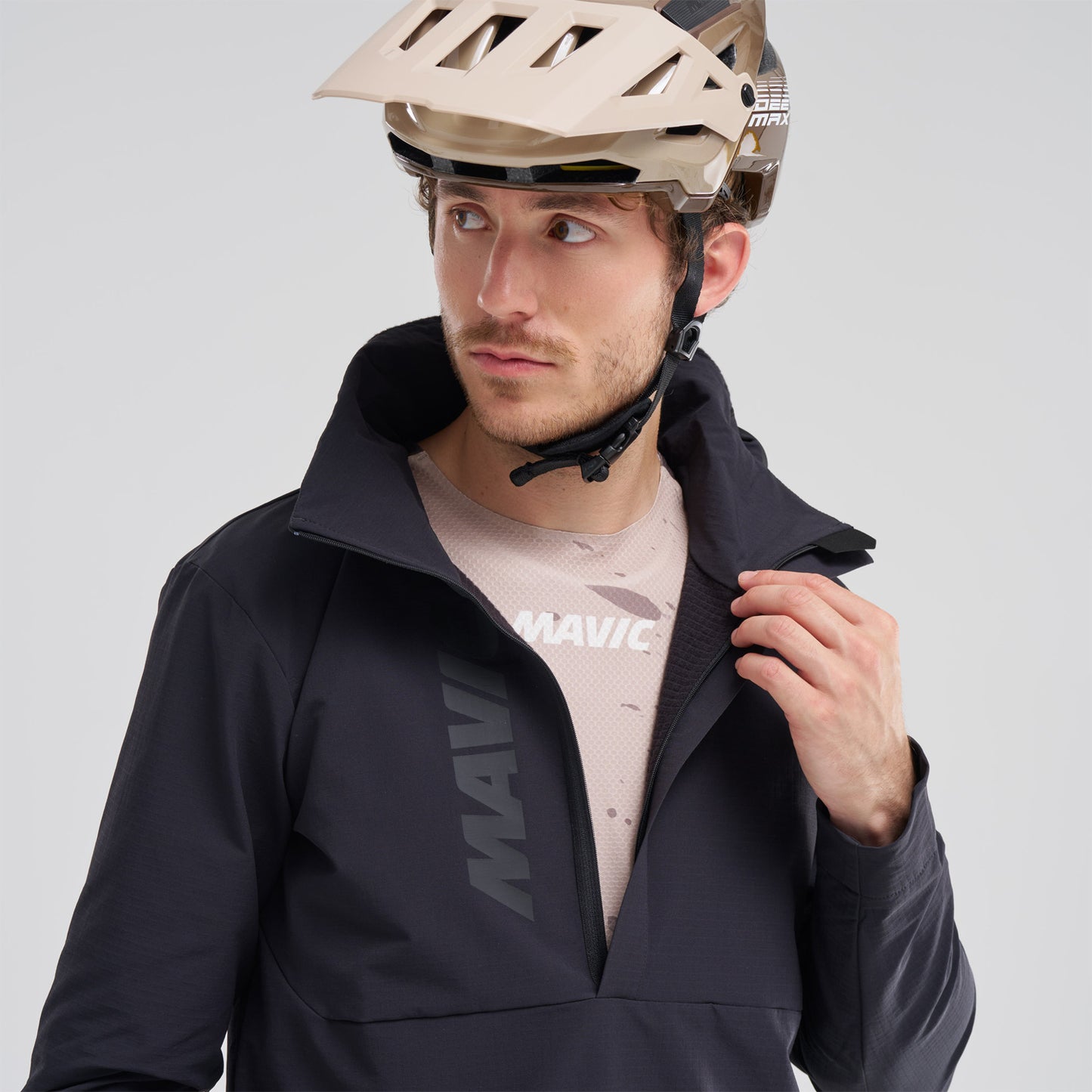 MAVIC DEEMAX THERMO WIND HOODIE Jakke Sort