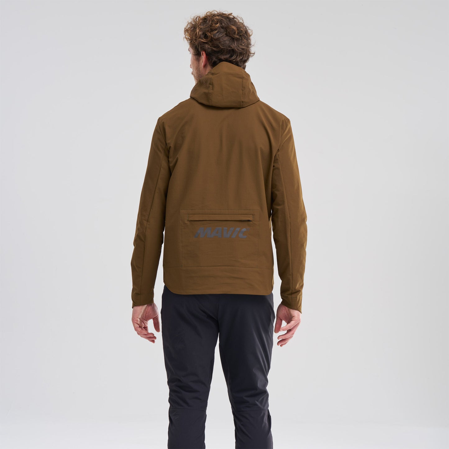 MAVIC DEEMAX THERMO WIND HOODIE Jakke Brun