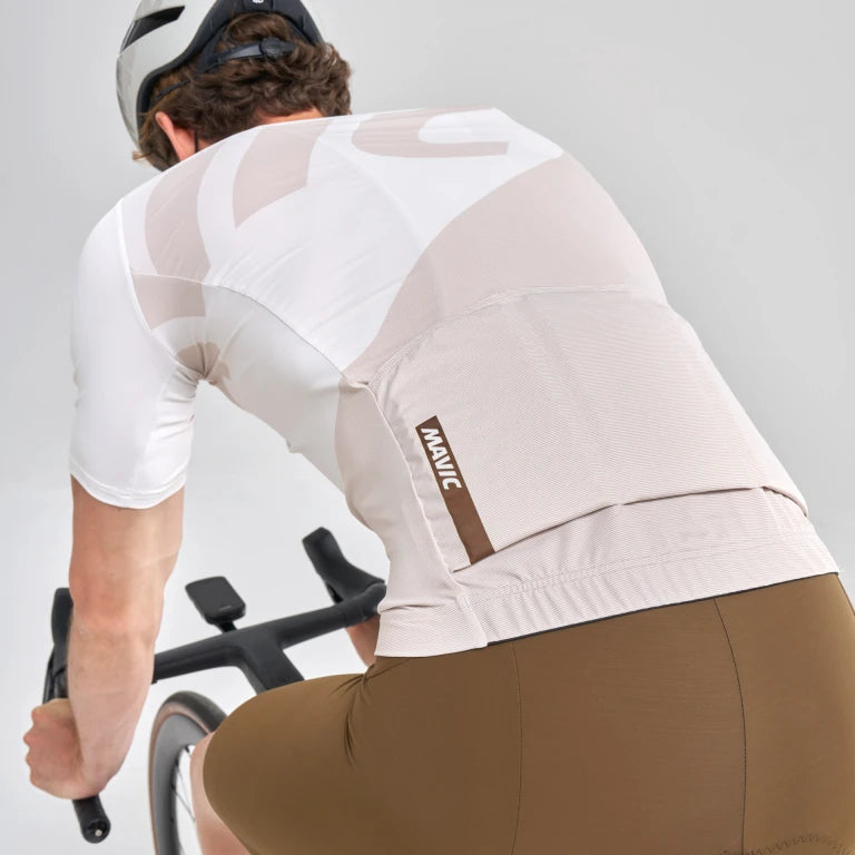 MAVIC ICON GRAPHIC Kortærmet Jersey Beige