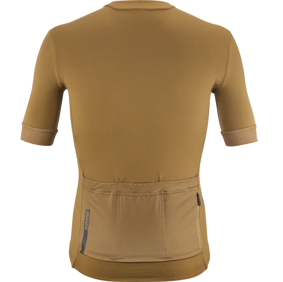 MAVIC AKSIUM Kortærmet Jersey Brun