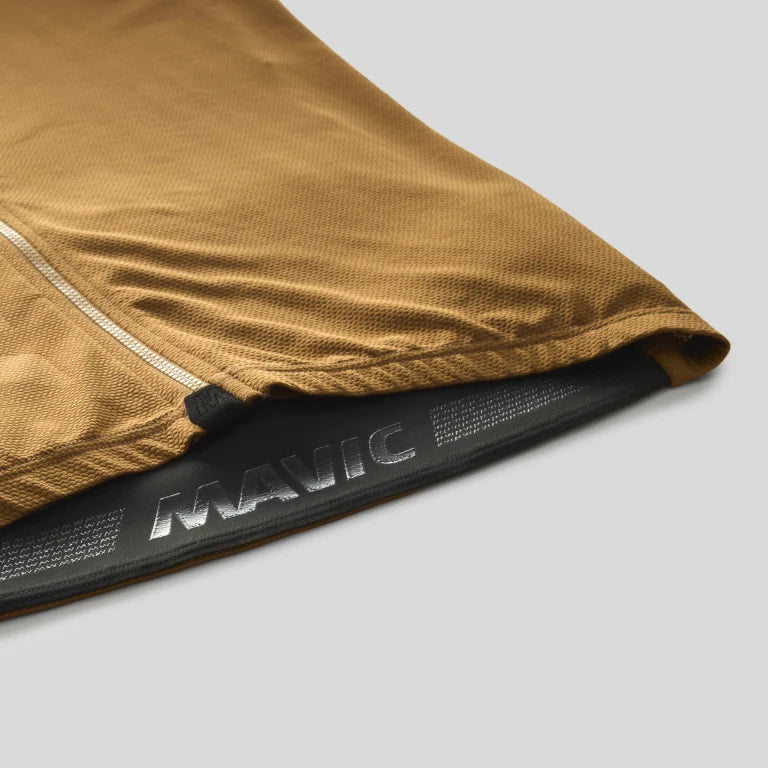 MAVIC AKSIUM Kortærmet Jersey Brun