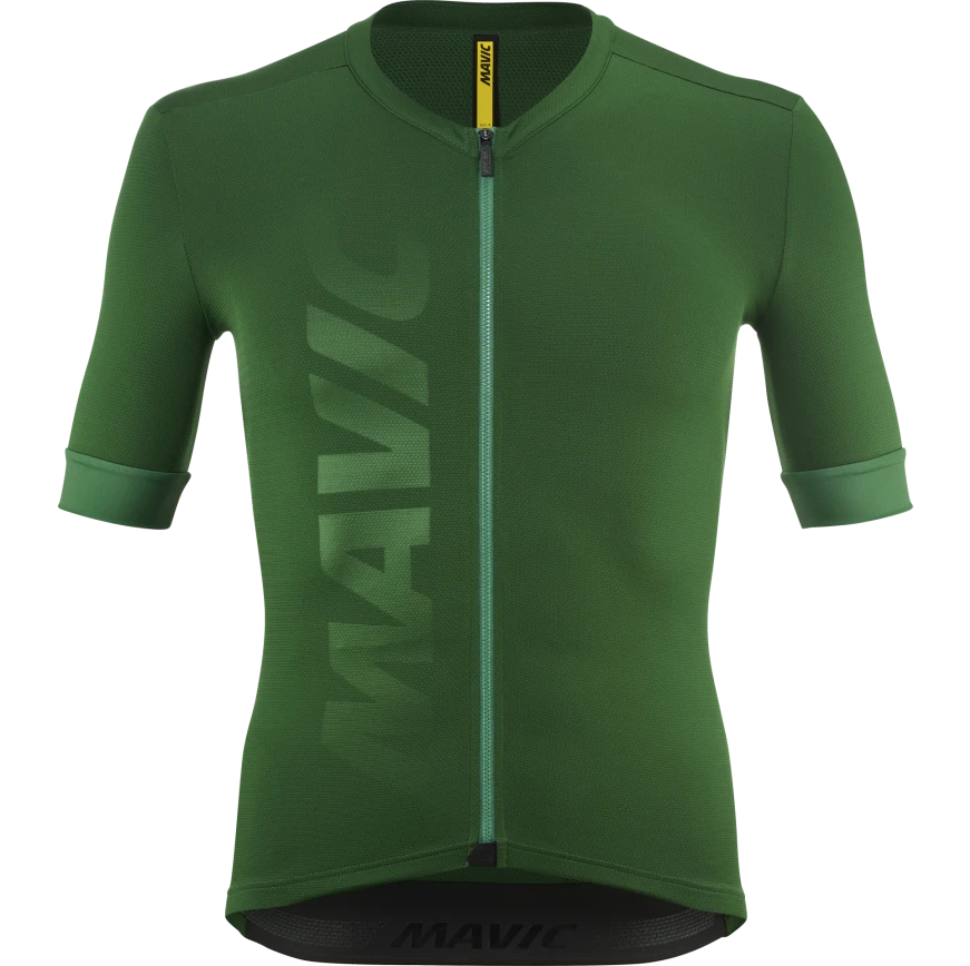 MAVIC AKSIUM Kortærmet Jersey Grøn